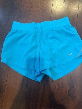 Nike Shorts women small running printed lined bottoms